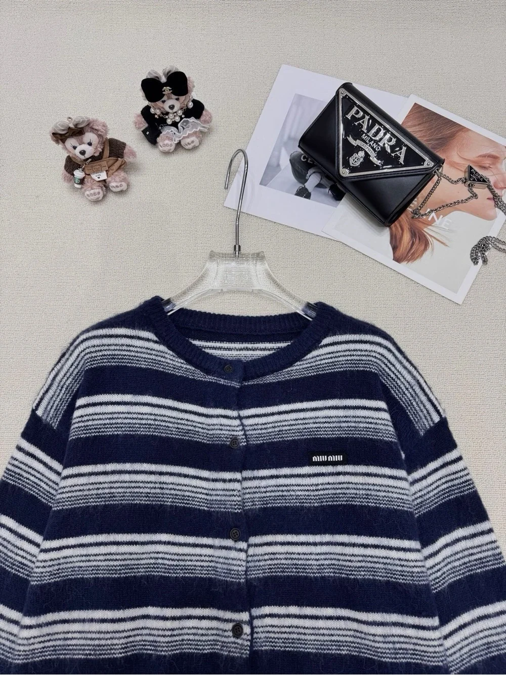 Miu Miu striped knit